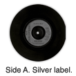 Side A. Silver label.