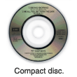 Compact disc.