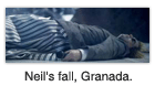 Neil’s fall, Granada.