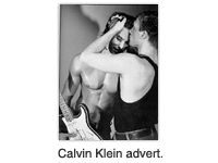 Calvin Klein advert.