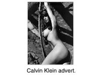 Calvin Klein advert.