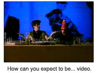 How can you expect to be... video.