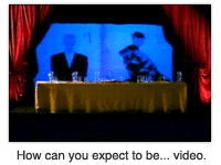 How can you expect to be... video.