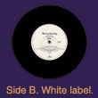 Side B. White label.