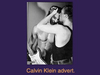 Calvin Klein advert.