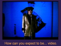 How can you expect to be... video.